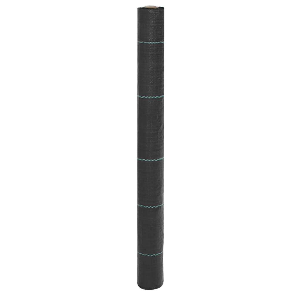 Unkrautfolie Schwarz 1x10 m PP