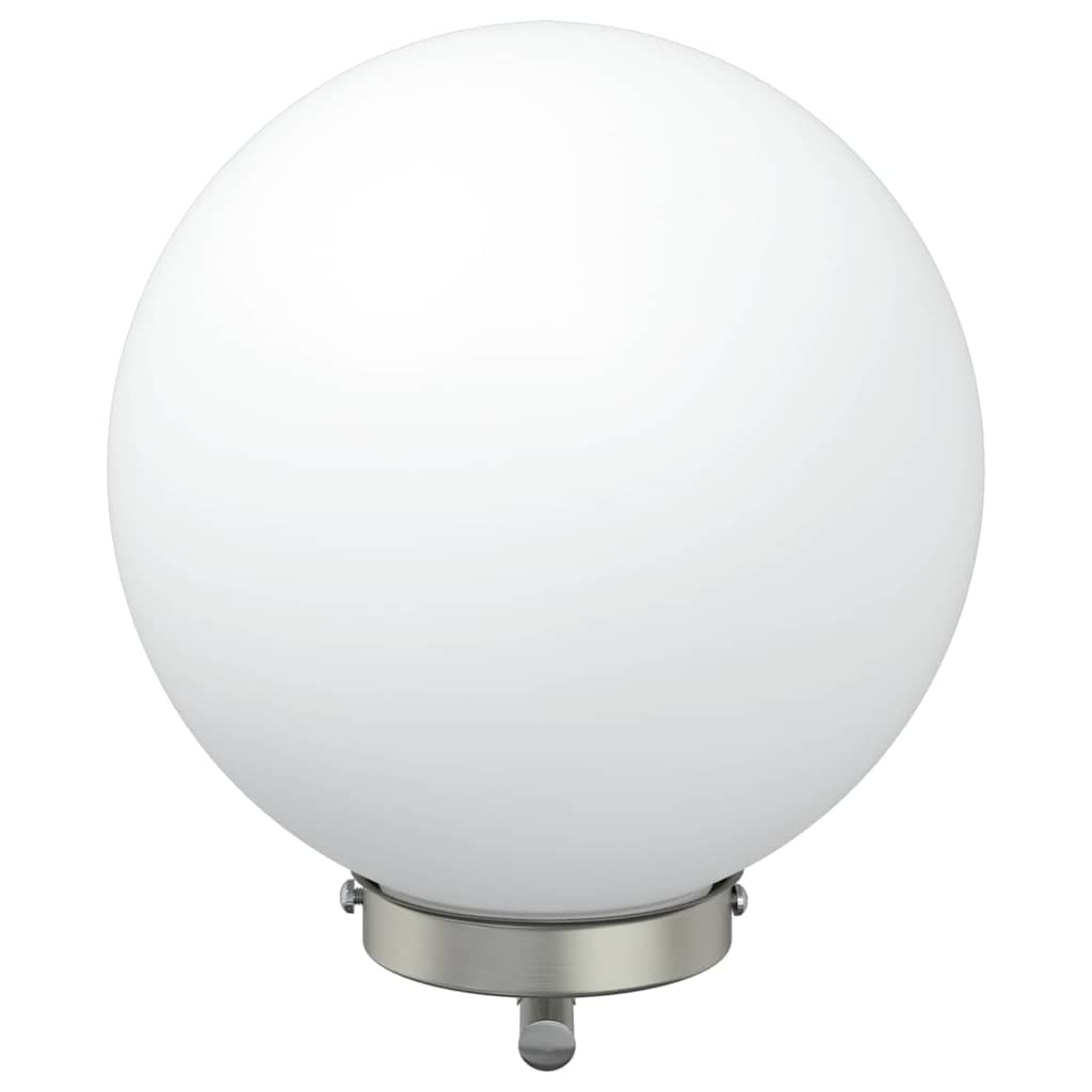 vidaXL Außenwandleuchte Silber 29 x 25 x 33 cm Edelstahl und Plastik