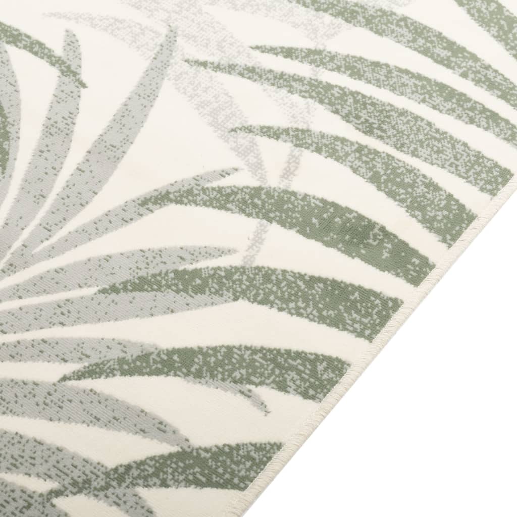 vidaXL Indoor & Outdoor Teppich Mehrfarbig 190x300 cm Rutschfest