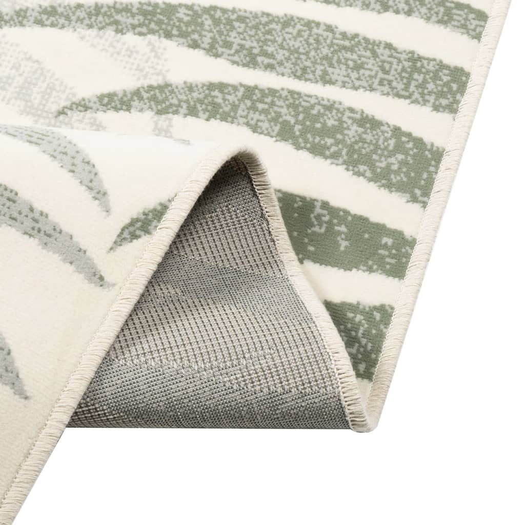 vidaXL Indoor & Outdoor Teppich Mehrfarbig 190x300 cm Rutschfest