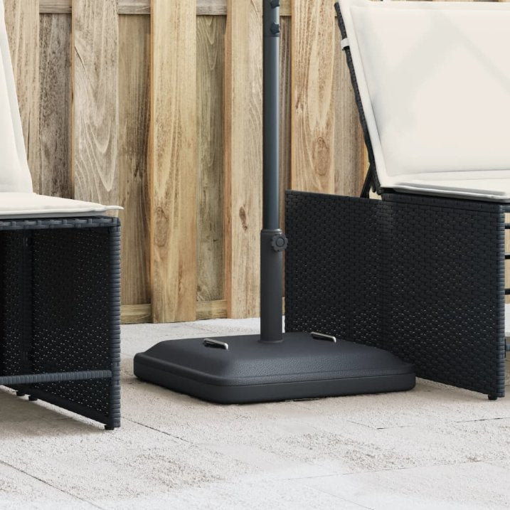 vidaXL Sonnenschirmständer mit Griffen für Ø38/48 mm Mast 25 kg Rund