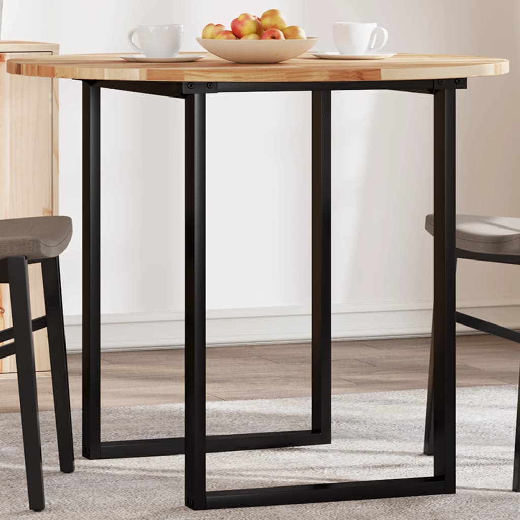 vidaXL Tischplatte Rund Ø40x2 cm Massivholz Akazie