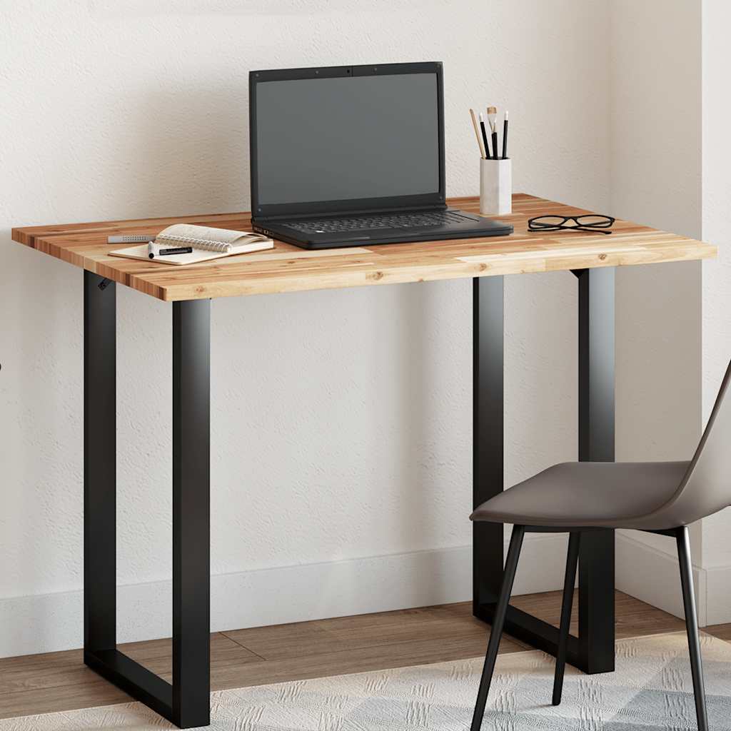 vidaXL Tischplatte Rechteckig 60x50x2 cm Massivholz Akazie