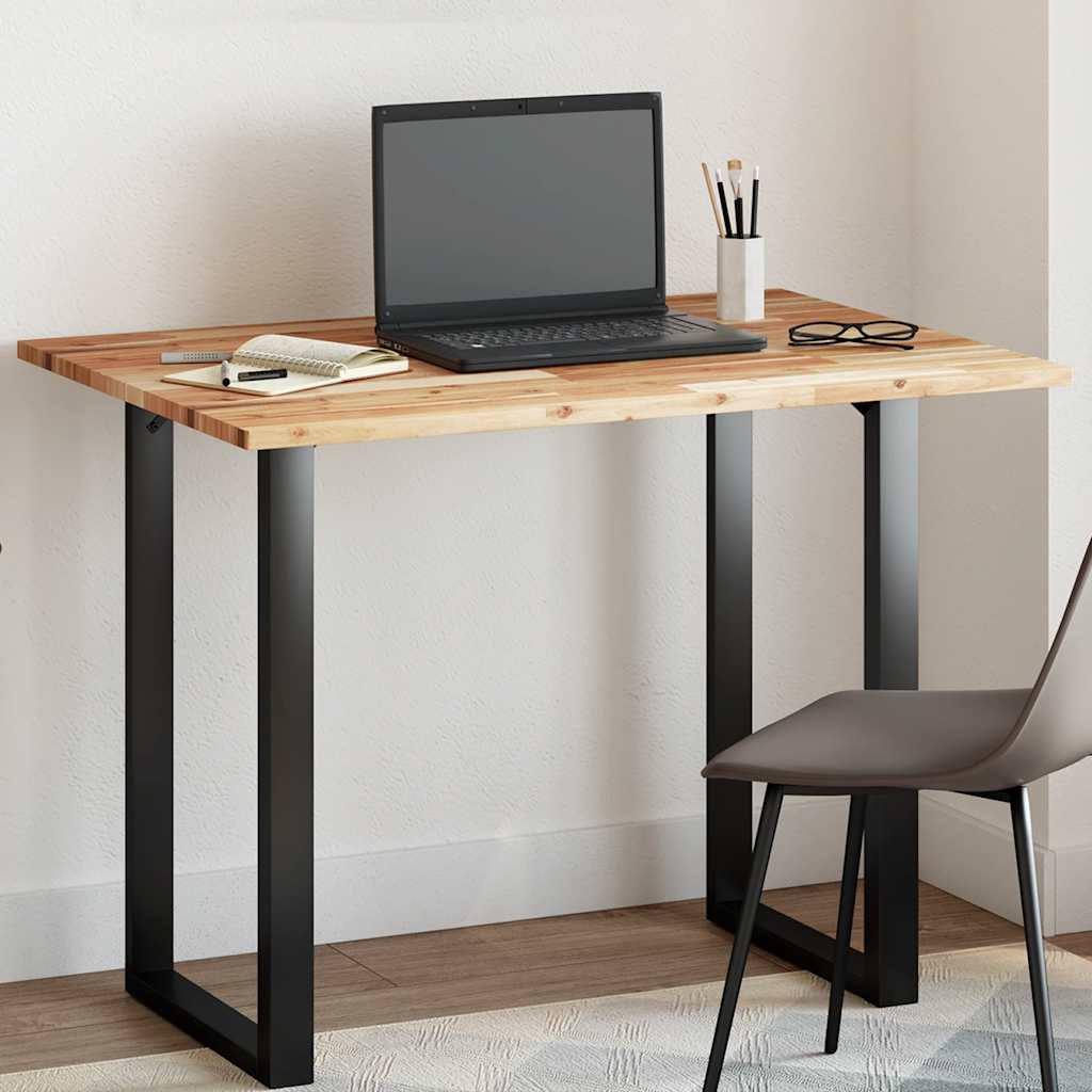 vidaXL Tischplatte Rechteckig 60x50x2 cm Massivholz Akazie