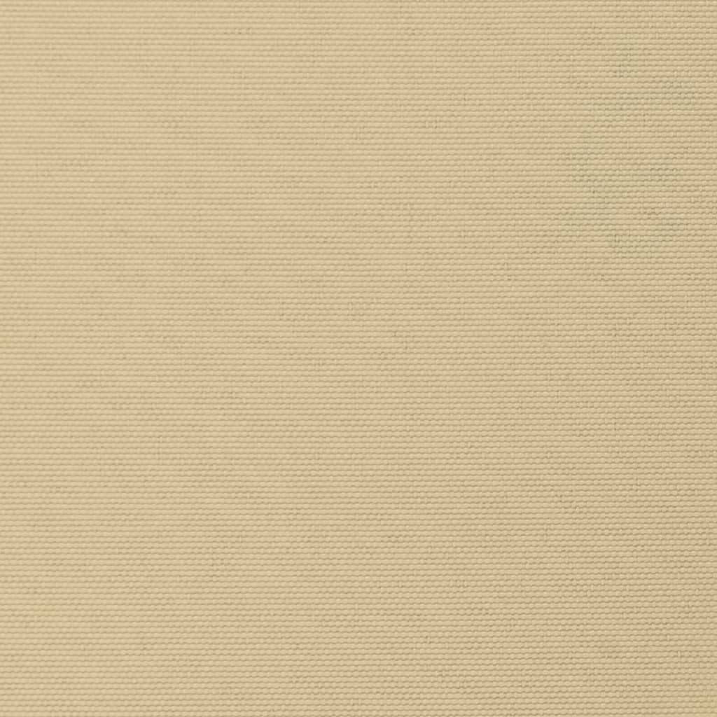 vidaXL Hollywoodschaukel mit Dach Sandfarben Stahl