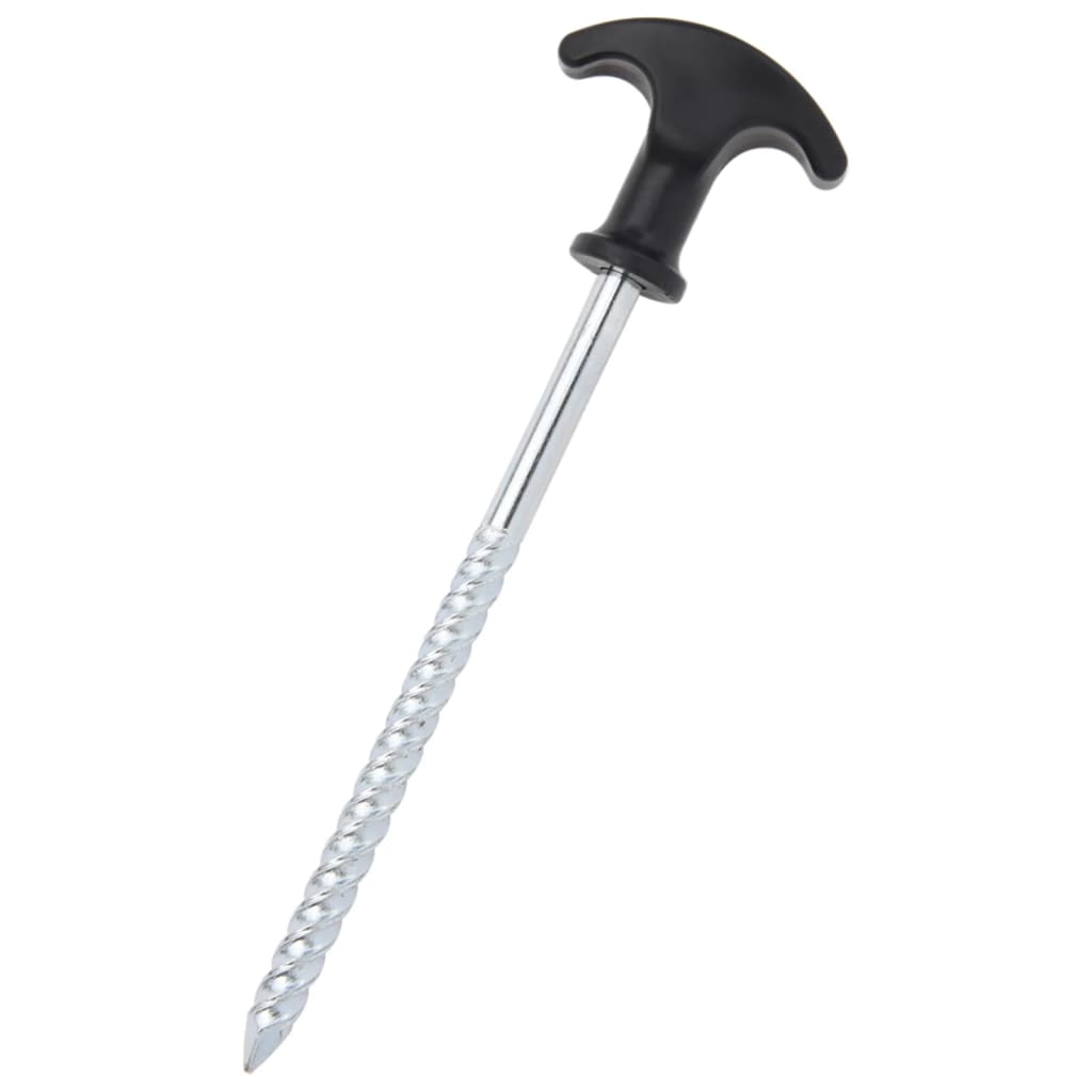 vidaXL Zeltheringe 24 Stk. 17 cm Ø7 mm Verzinkter Stahl