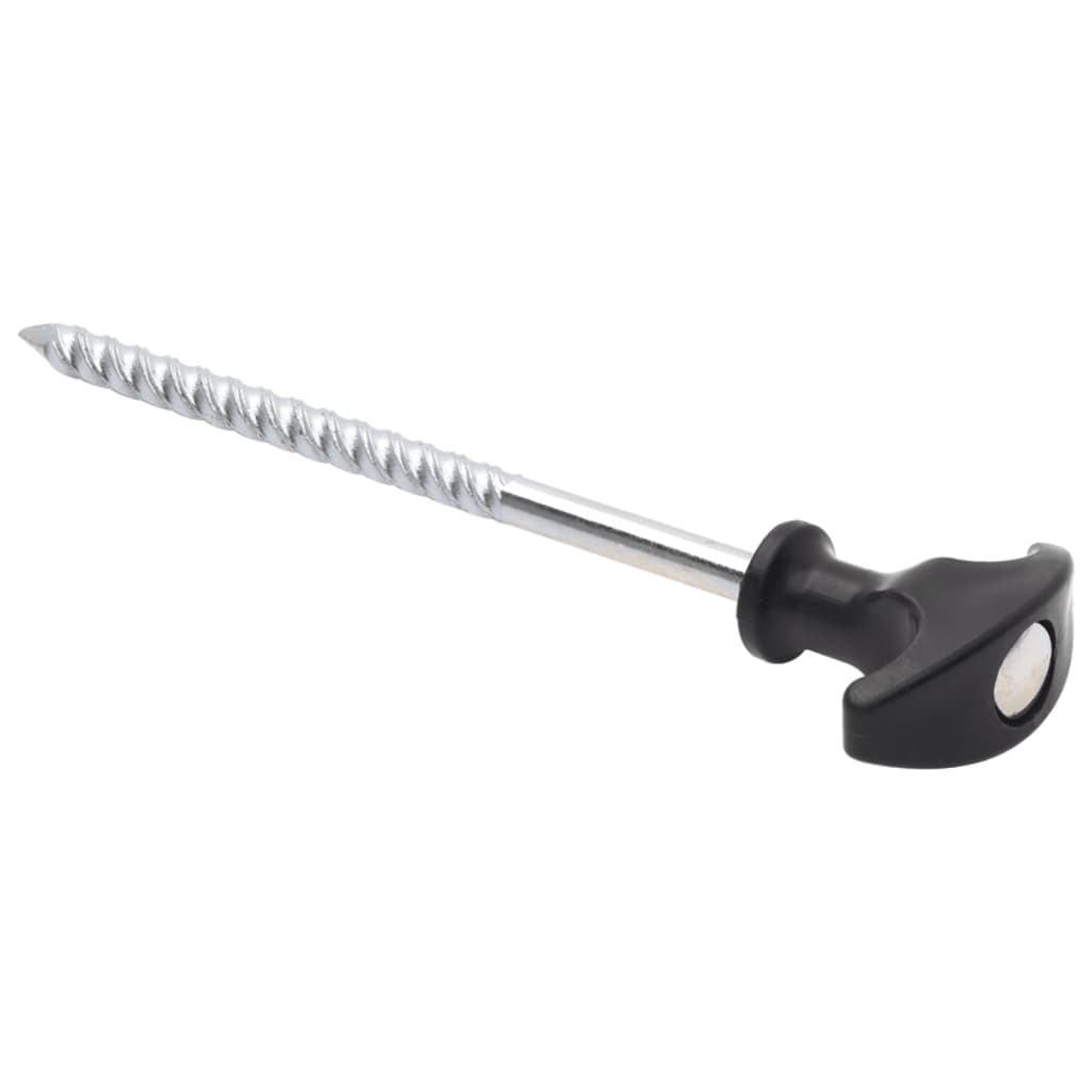 vidaXL Zeltheringe 24 Stk. 17 cm Ø7 mm Verzinkter Stahl