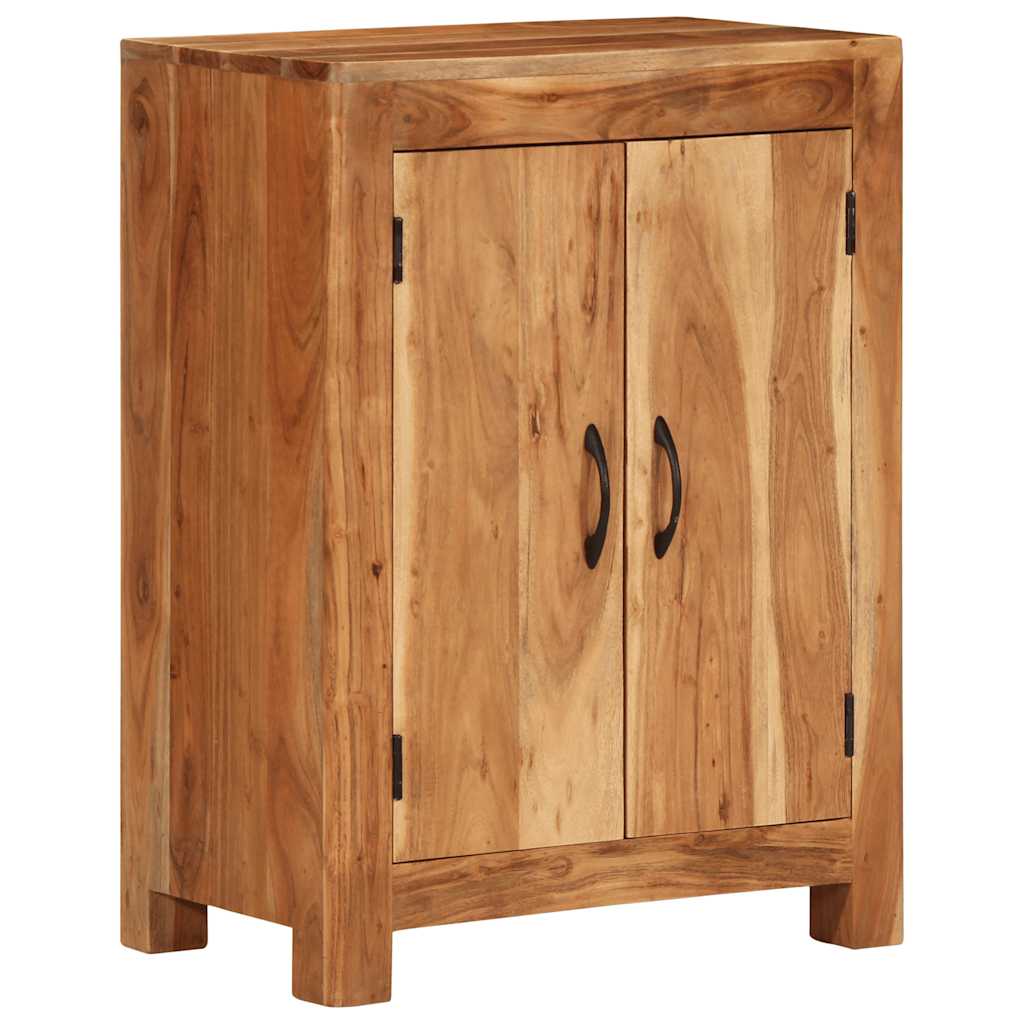 vidaXL Sideboard 55x35x75 cm Massivholz Akazie