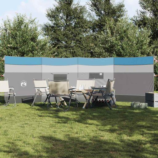 Camping-Windschutz Grün 510x153 cm Wasserdicht