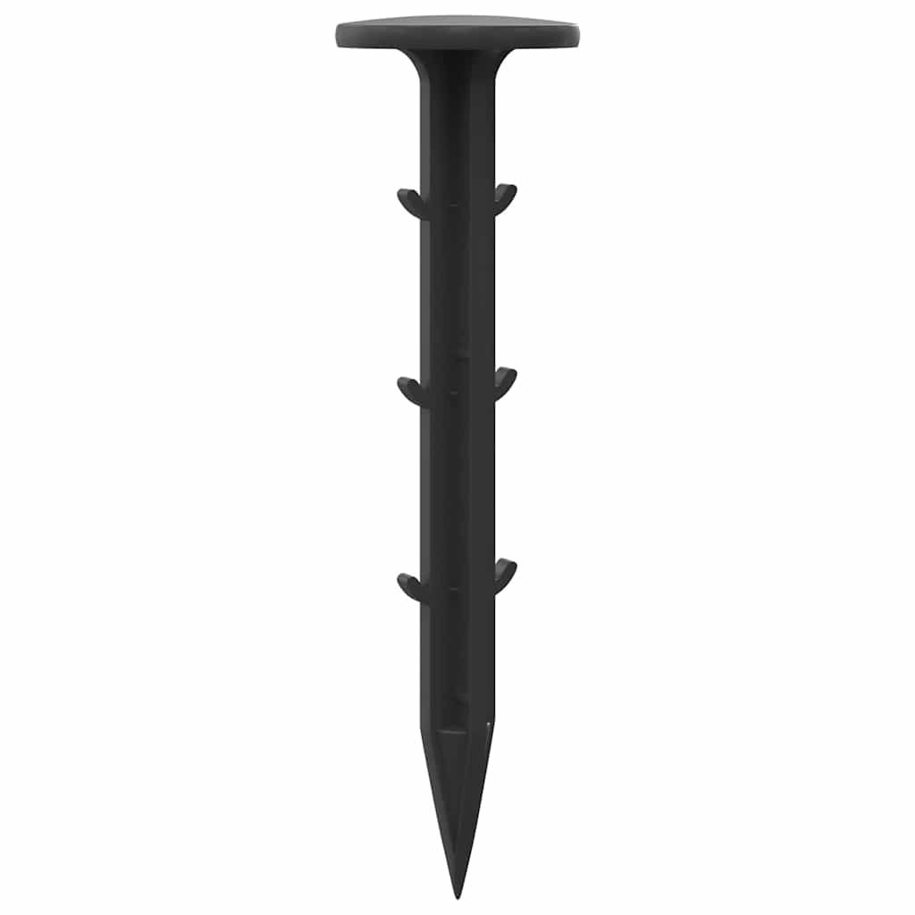 Plastik-Pegs 100 pcs Schwarz Ø3 x 11 cm Kunststoff