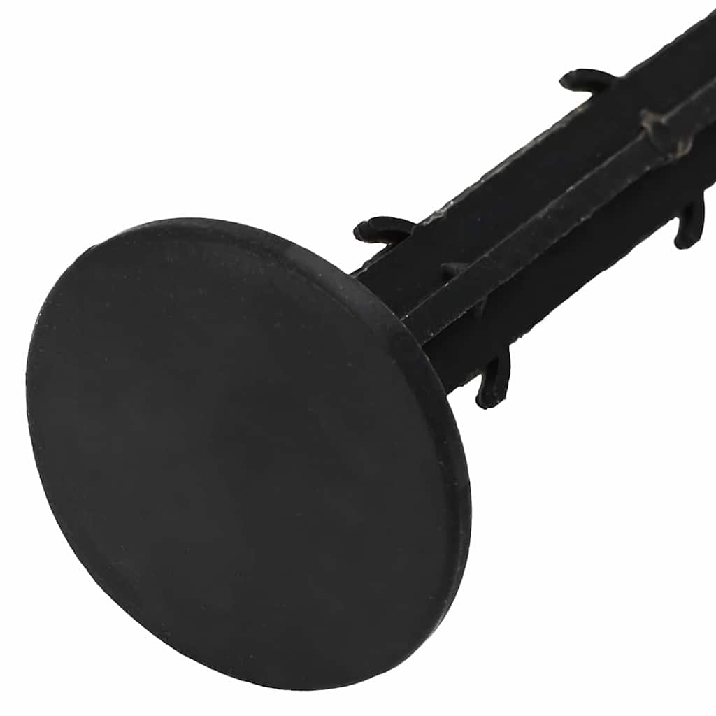 Plastik-Pegs 100 pcs Schwarz Ø3 x 11 cm Kunststoff