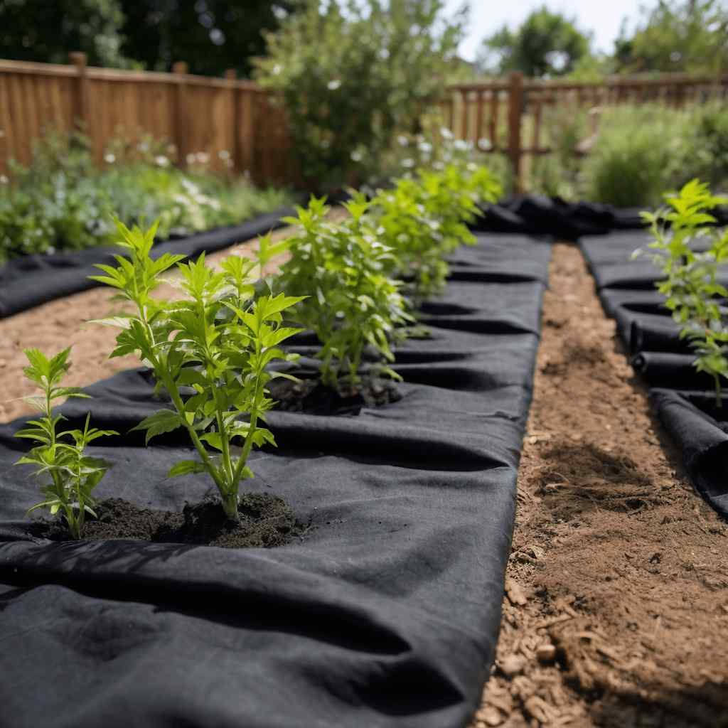 vidaXL Geotextil-Vlies Weiß 1x10 m Polyesterfaser