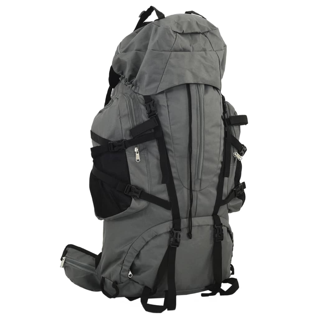 vidaXL Wanderrucksack Schwarz 60 L Oxford-Gewebe