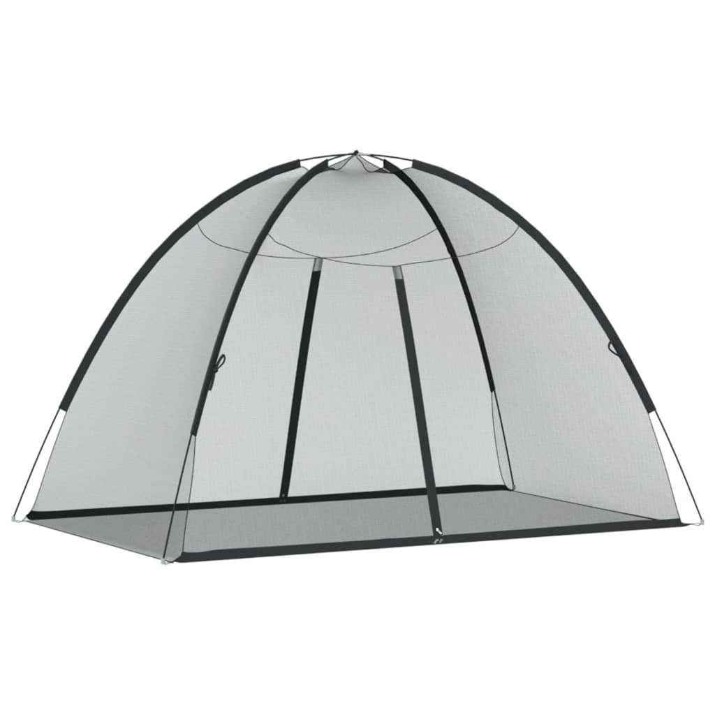 Moskito-Netzzelt Mongolisch 220 Schwarz 200x120x130 cm