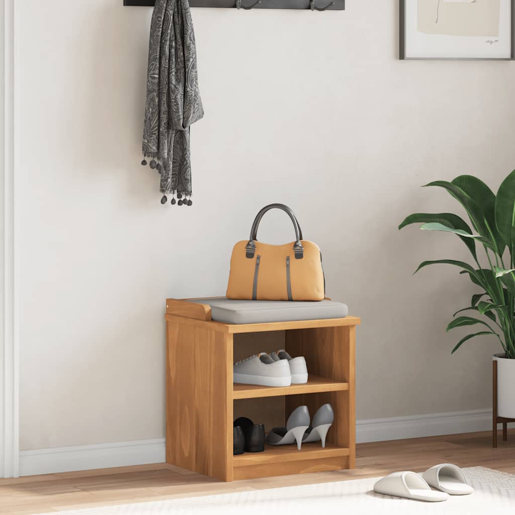 vidaXL Flurbank SANDNES 45x40x50 cm Massivholz Kiefer