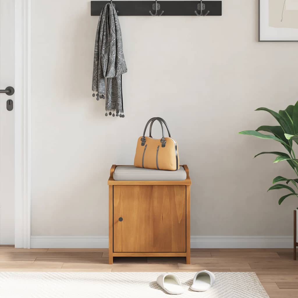 vidaXL Flurbank SANDNES 45x40x50 cm Massivholz Kiefer