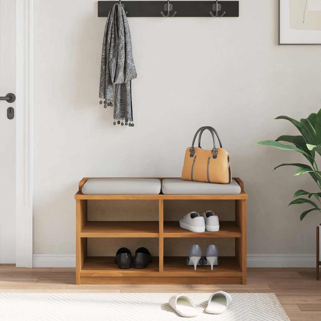 vidaXL Flurbank SANDNES 87x40x50 cm Massivholz Kiefer