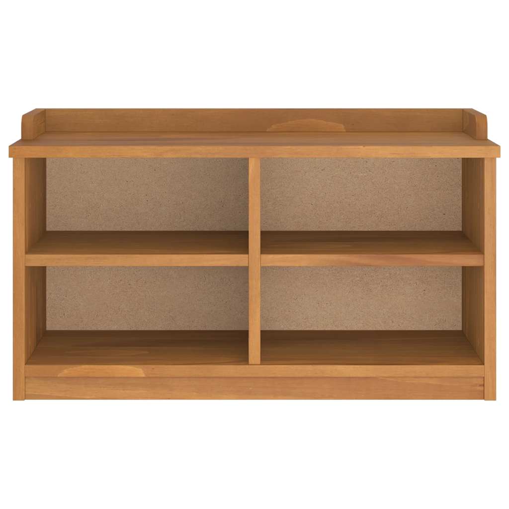 vidaXL Flurbank SANDNES 87x40x50 cm Massivholz Kiefer