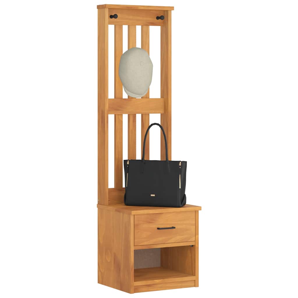vidaXL Garderobenständer SANDNES 45x40x159,5 cm Massivholz Kiefer