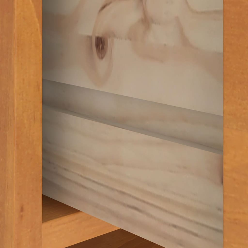 vidaXL Garderobenständer SANDNES 87x40x159,5cm Massivholz Kiefer