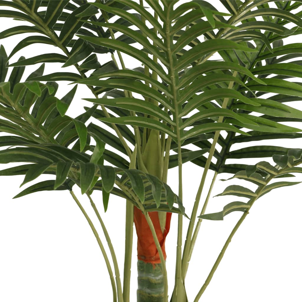 vidaXL Palme Künstlich mit 3 Stämmen Grün 85 cm PP