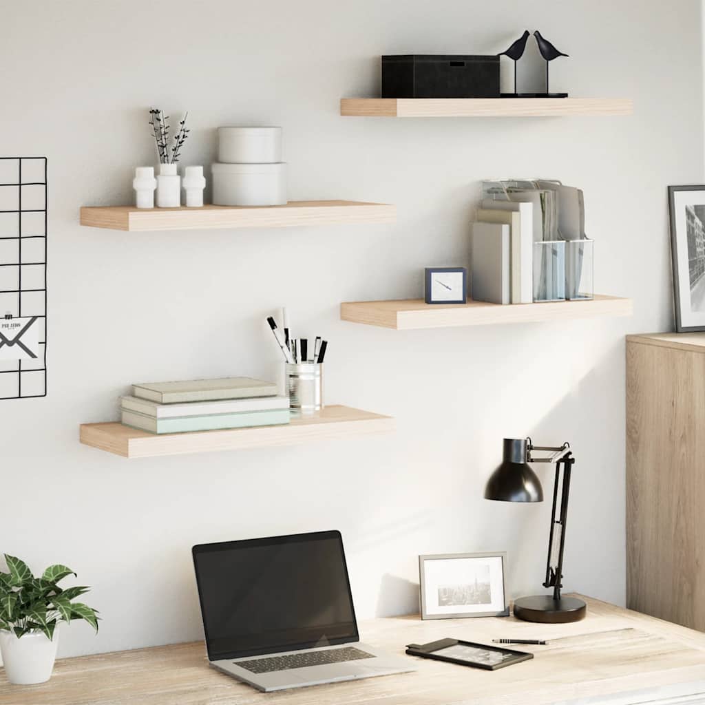 vidaXL Schweberegal 23x23,5x4 cm Holzwerkstoff