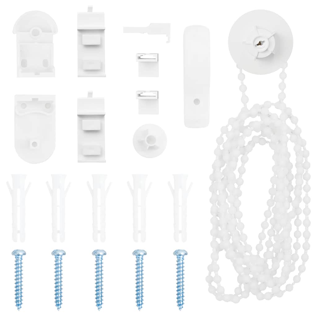 vidaXL 19-tlg. Rollo-Beschläge 18 mm