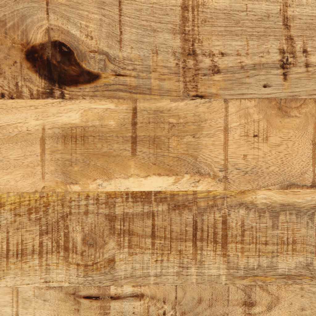 vidaXL Couchtisch 90x50x36 cm Raues Massivholz Mango