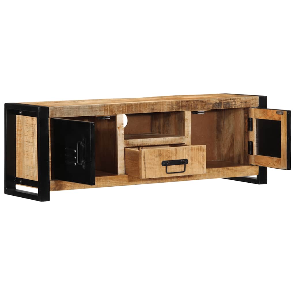 vidaXL TV-Schrank 100x30x35 cm Massivholz Mango