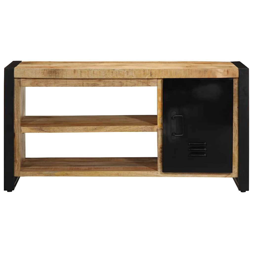 vidaXL Schuhbank Braun 100 x 40 x 50 cm Massivholz Mango