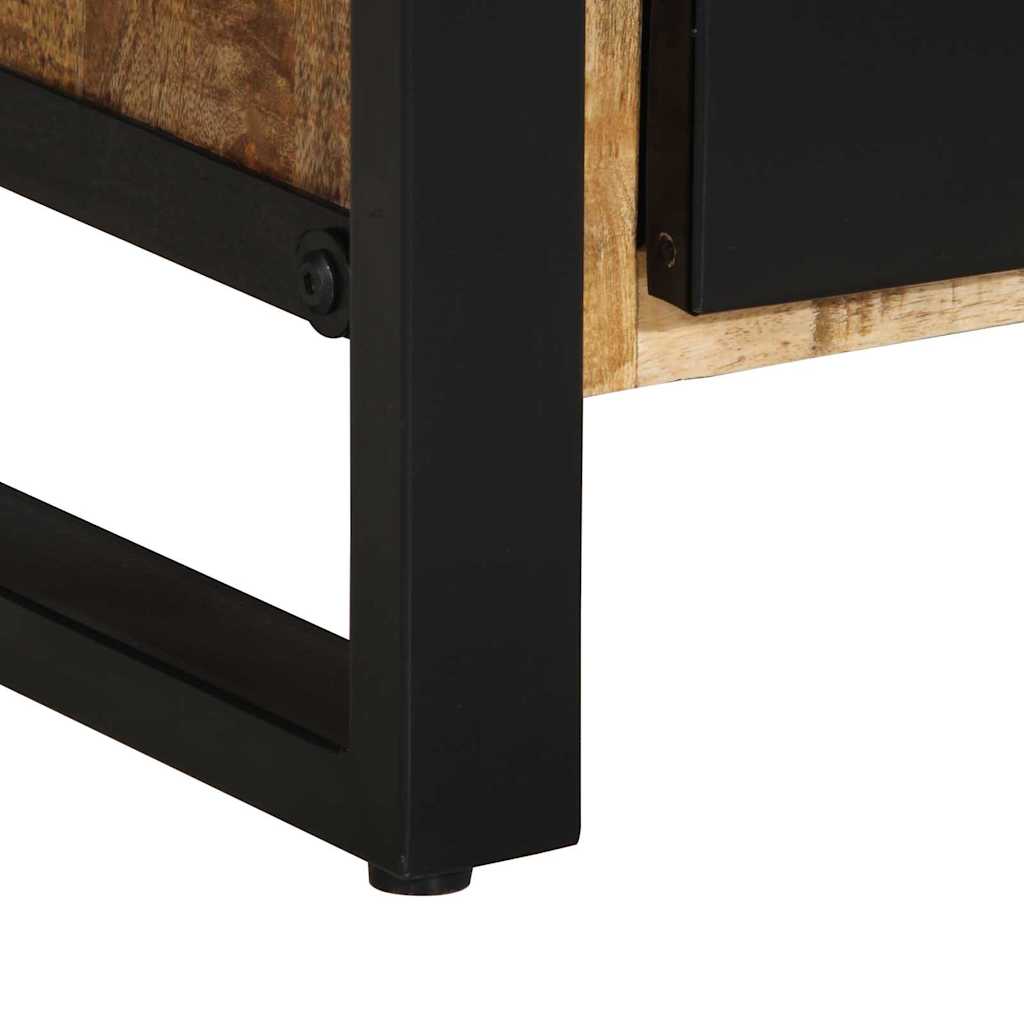 vidaXL Badezimmerschrank Braun 55 x 35 x 60 cm Massivholz Mango