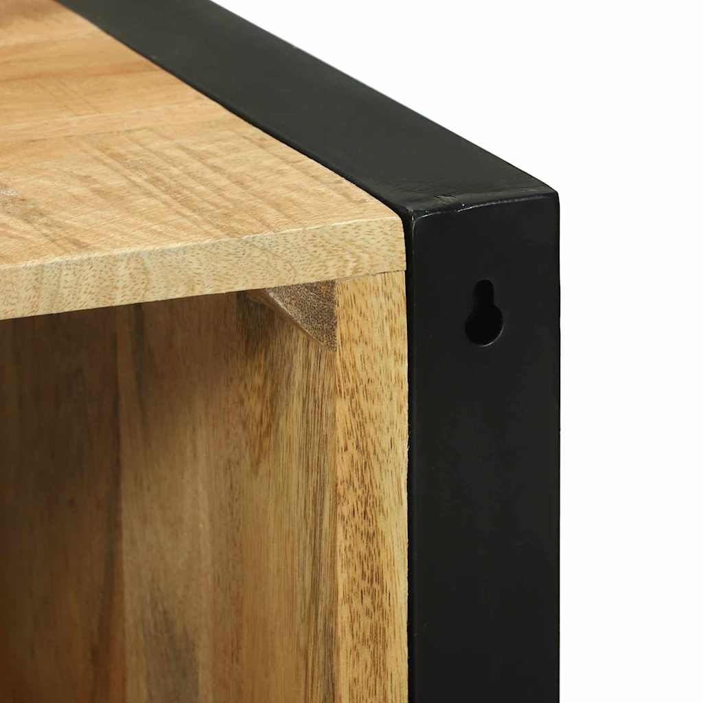 vidaXL Badezimmerschrank Braun 40 x 30 x 90 cm Massivholz Mango