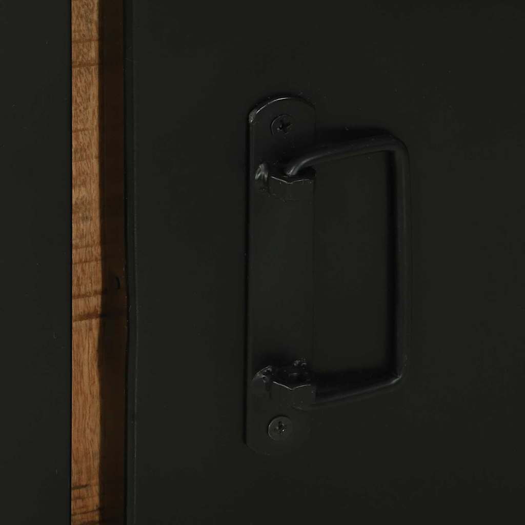 vidaXL Badezimmerschrank Braun 40 x 35 x 90 cm Massivholz Mango