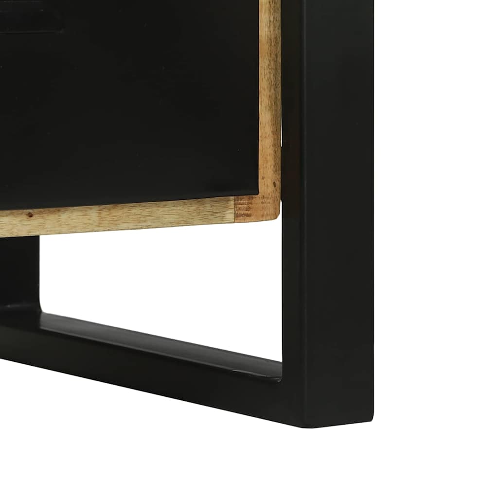 vidaXL Badezimmerschrank Braun 40 x 35 x 90 cm Massivholz Mango