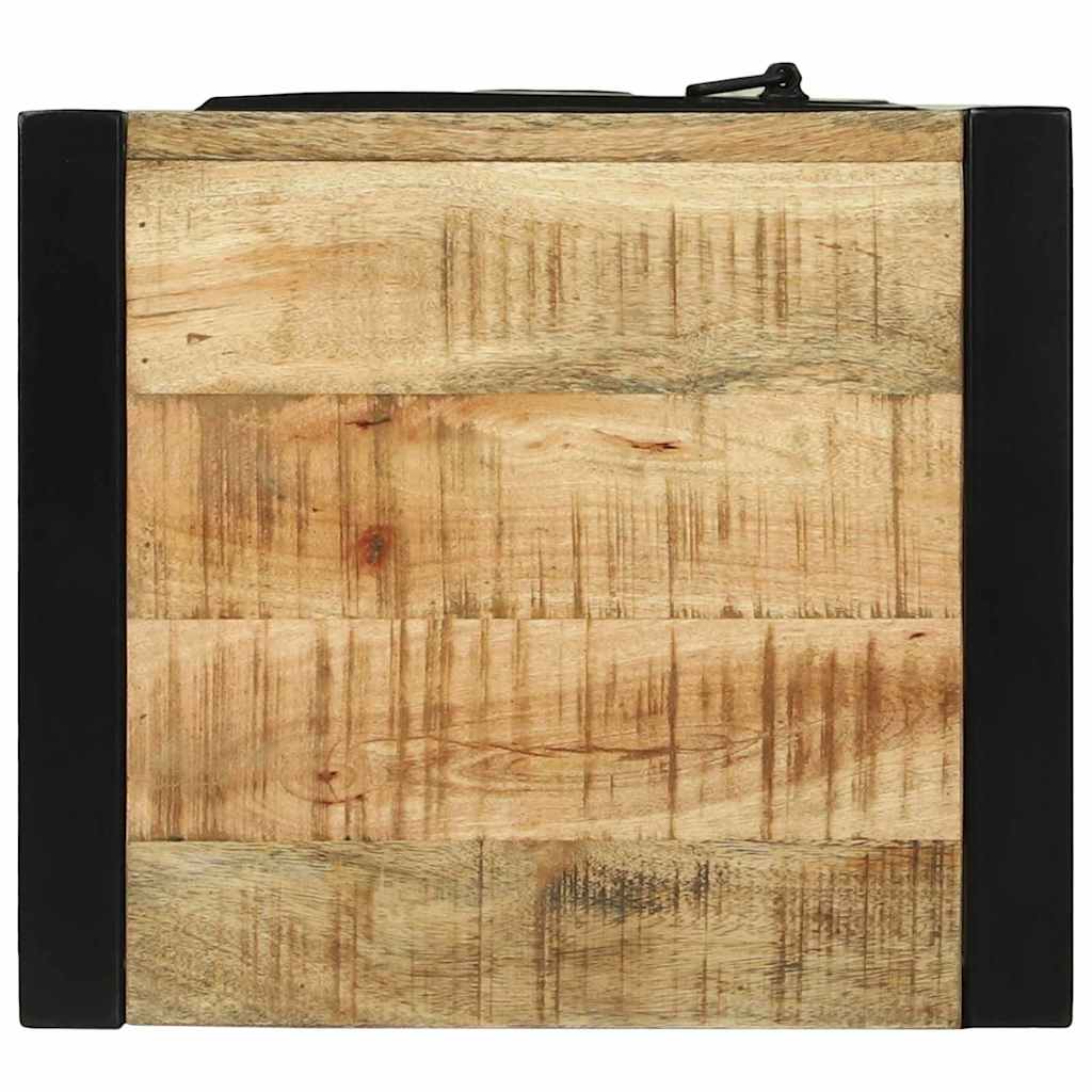 vidaXL Badezimmerschrank Braun 40 x 35 x 90 cm Massivholz Mango