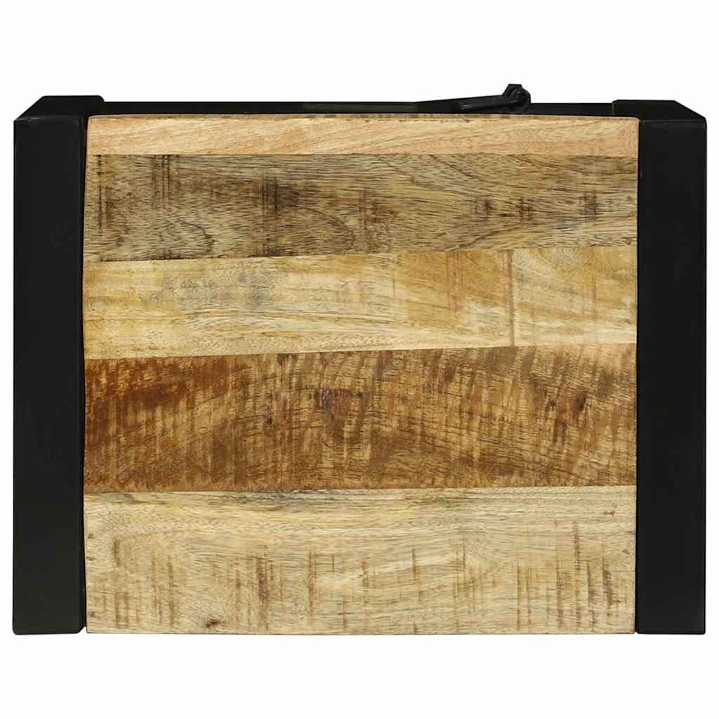 vidaXL Badezimmerschrank Braun 40 x 30 x 40 cm Massivholz Mango