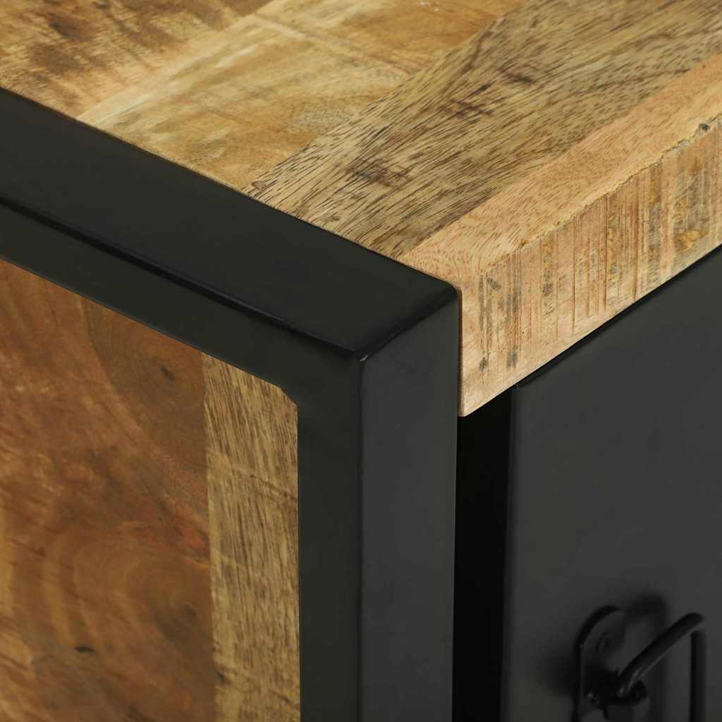 vidaXL Badezimmerschrank Braun 40 x 30 x 40 cm Massivholz Mango