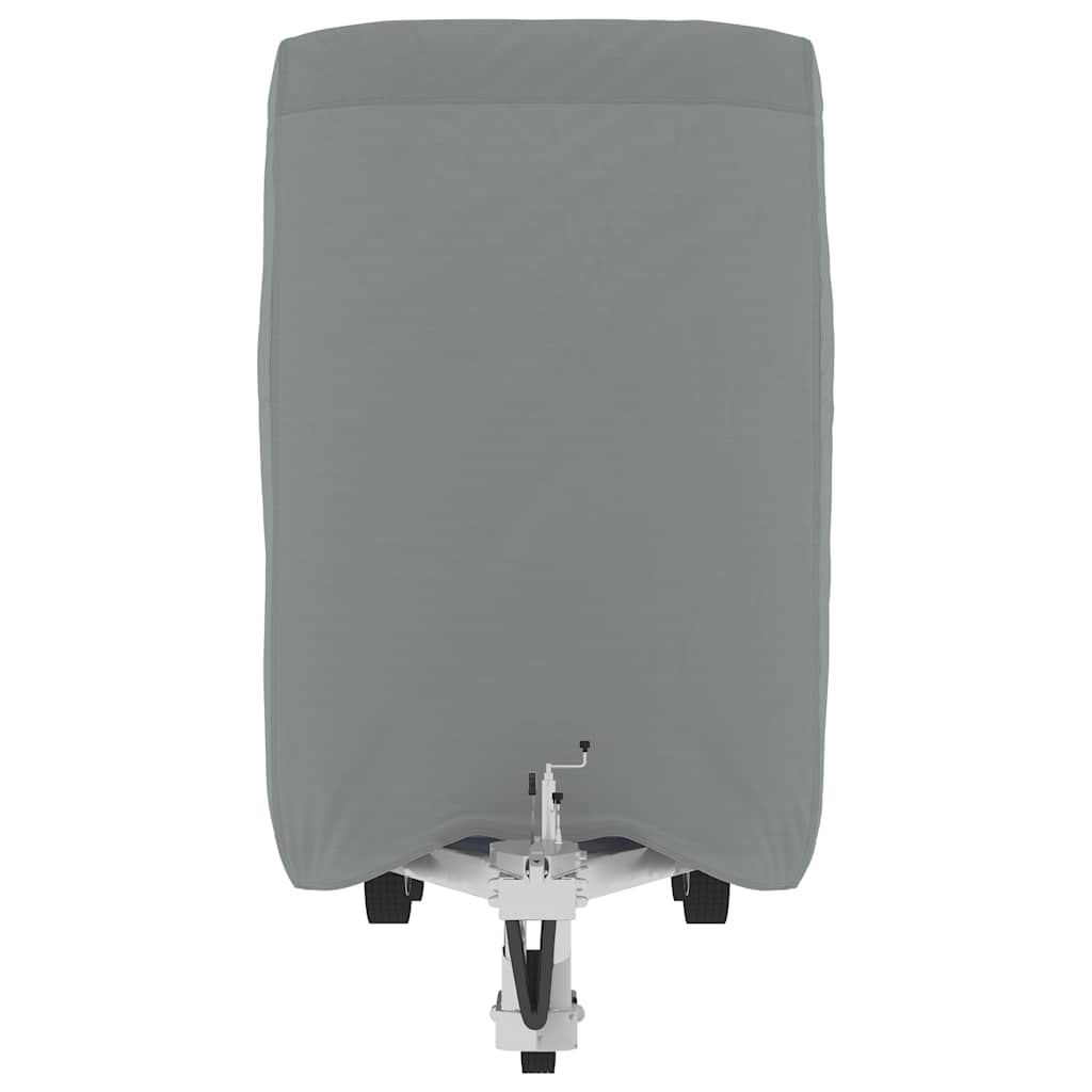vidaXL Schutzhülle für Pferdeanhänger Grau 334x148x230 cm Vliesstoff