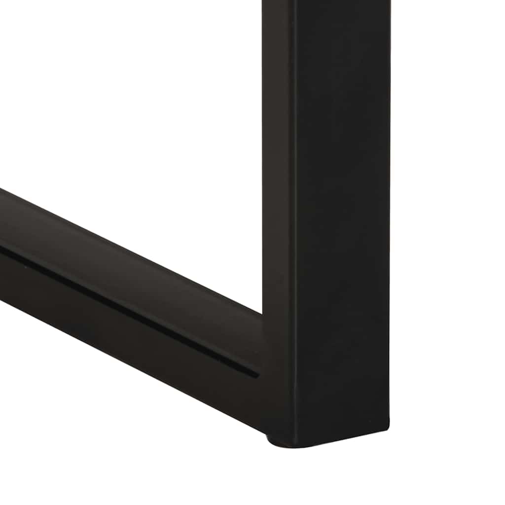 vidaXL Beistelltisch 35x35x50 cm Raues Massivholz Mango