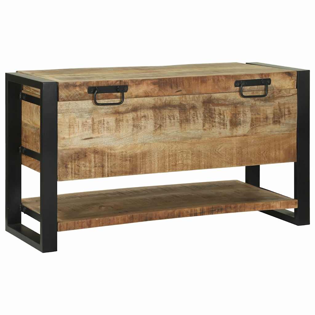 vidaXL Aufbewahrungsbox Braun 80 x 35 x 45 cm Massivholz Mango