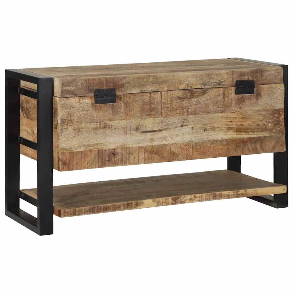 vidaXL Aufbewahrungsbox Braun 80 x 35 x 45 cm Massivholz Mango