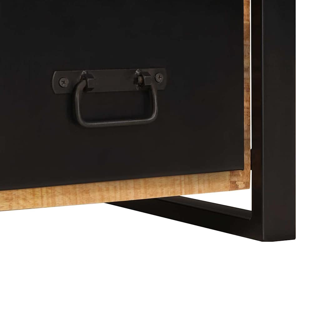 vidaXL Ankleidehaken mit Regal Braun 40 x 40 x 90 cm Massivholz Mango