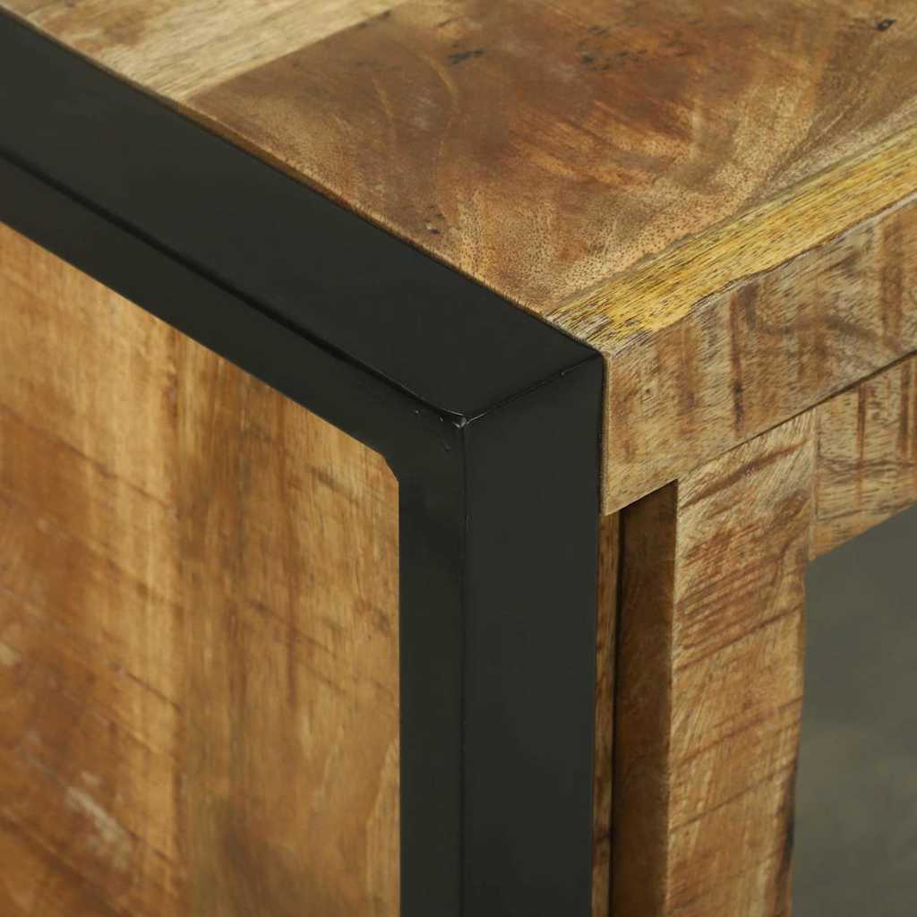 vidaXL Badezimmerschrank Braun 40 x 30 x 60 cm Massivholz Mango