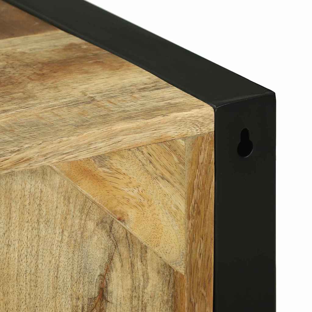 vidaXL Badezimmerschrank Braun 40 x 30 x 60 cm Massivholz Mango