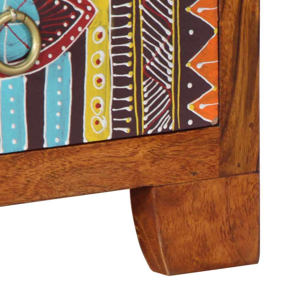 vidaXL Nachttisch 35x35x45 cm Massivholz Akazie