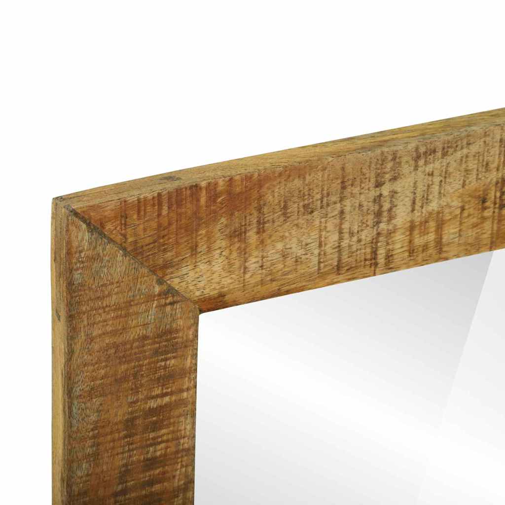 vidaXL Badezimmer Spiegel Braun 50 x 22 x 70 cm Massivholz Mango
