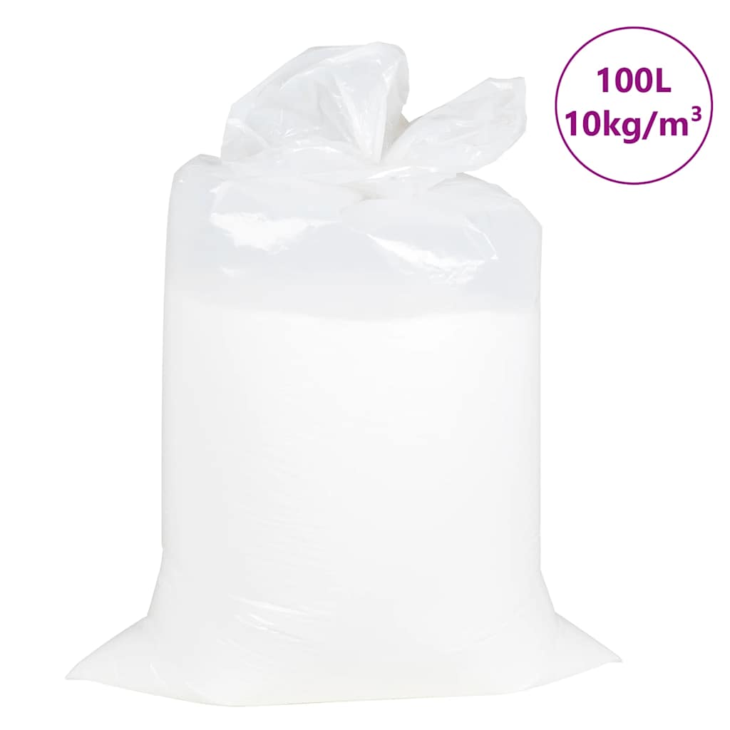 vidaXL Sitzsackfüllung EPS 50 L Weiß 18 kg/m³