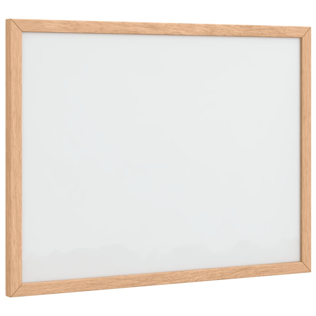 vidaXL Magnetisches Whiteboard mit massivem Kiefernholzrahmen 40x30 cm