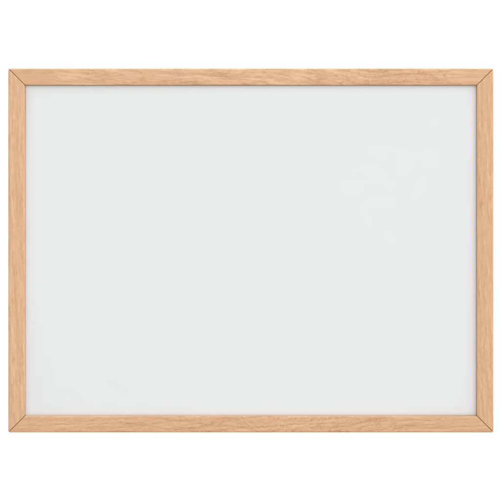 vidaXL Magnetisches Whiteboard mit massivem Kiefernholzrahmen 40x30 cm
