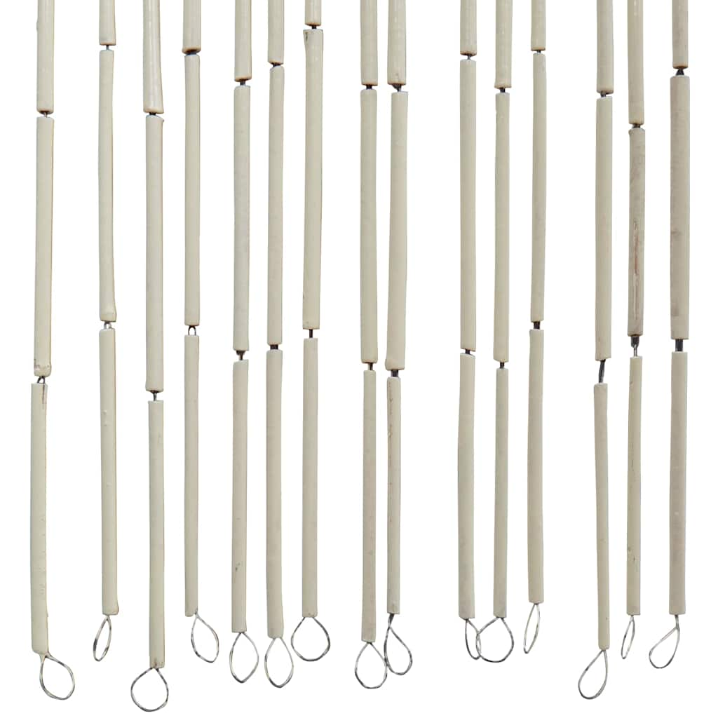 vidaXL Insekten-Türvorhang Bambus Druck 90x220 cm Bambus